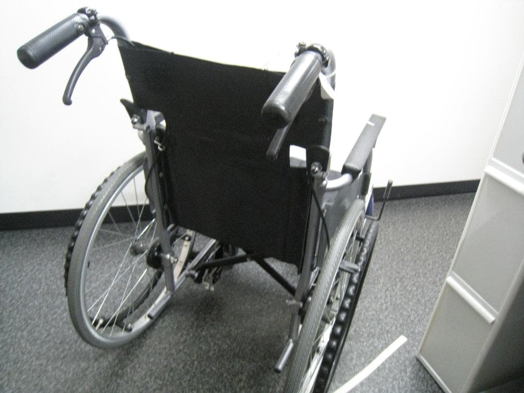 【MiKi】CRT-1LoB 超軽量 自走介助兼用自動ブレーキ付 車椅子