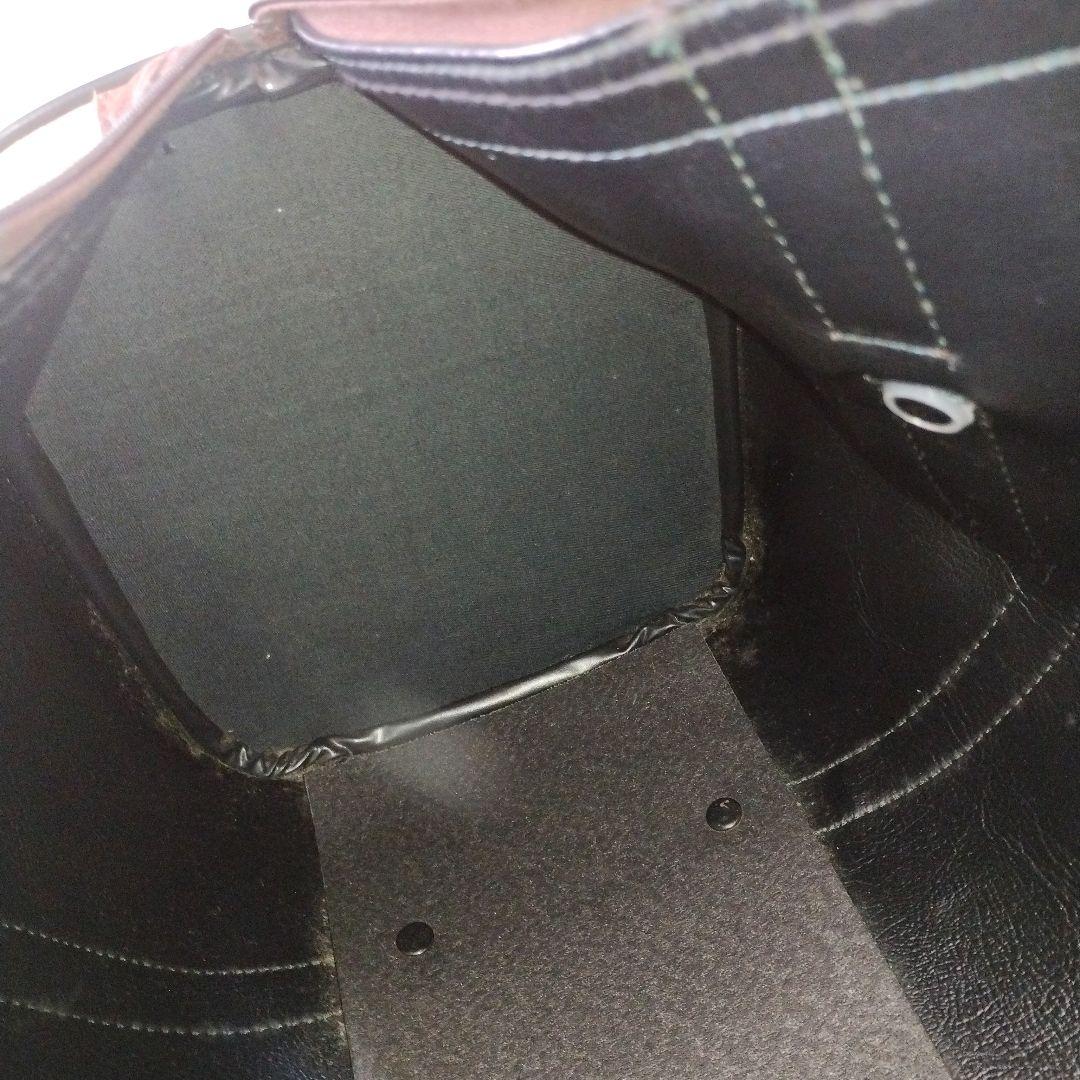 BURBERRY ミニボストンバッグ キャンバス ノバチェック シャドーホース