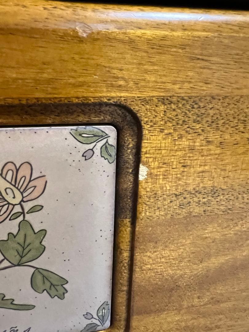 木製チェスト 8引き出し　デザインチェスト