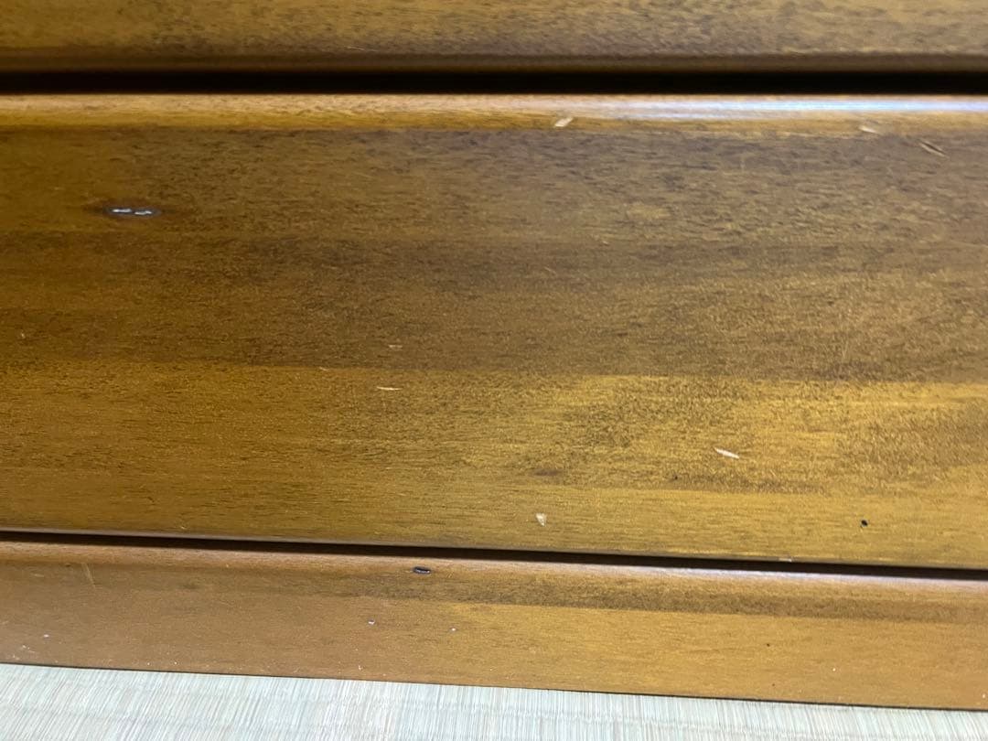 木製チェスト 8引き出し　デザインチェスト