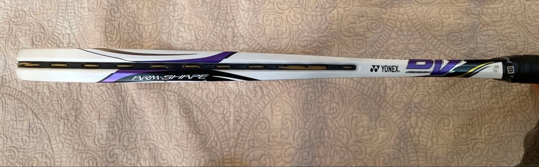 【廃盤レア美品】YONEX NANOFORCE 8V ソフトテニスラケット 紫
