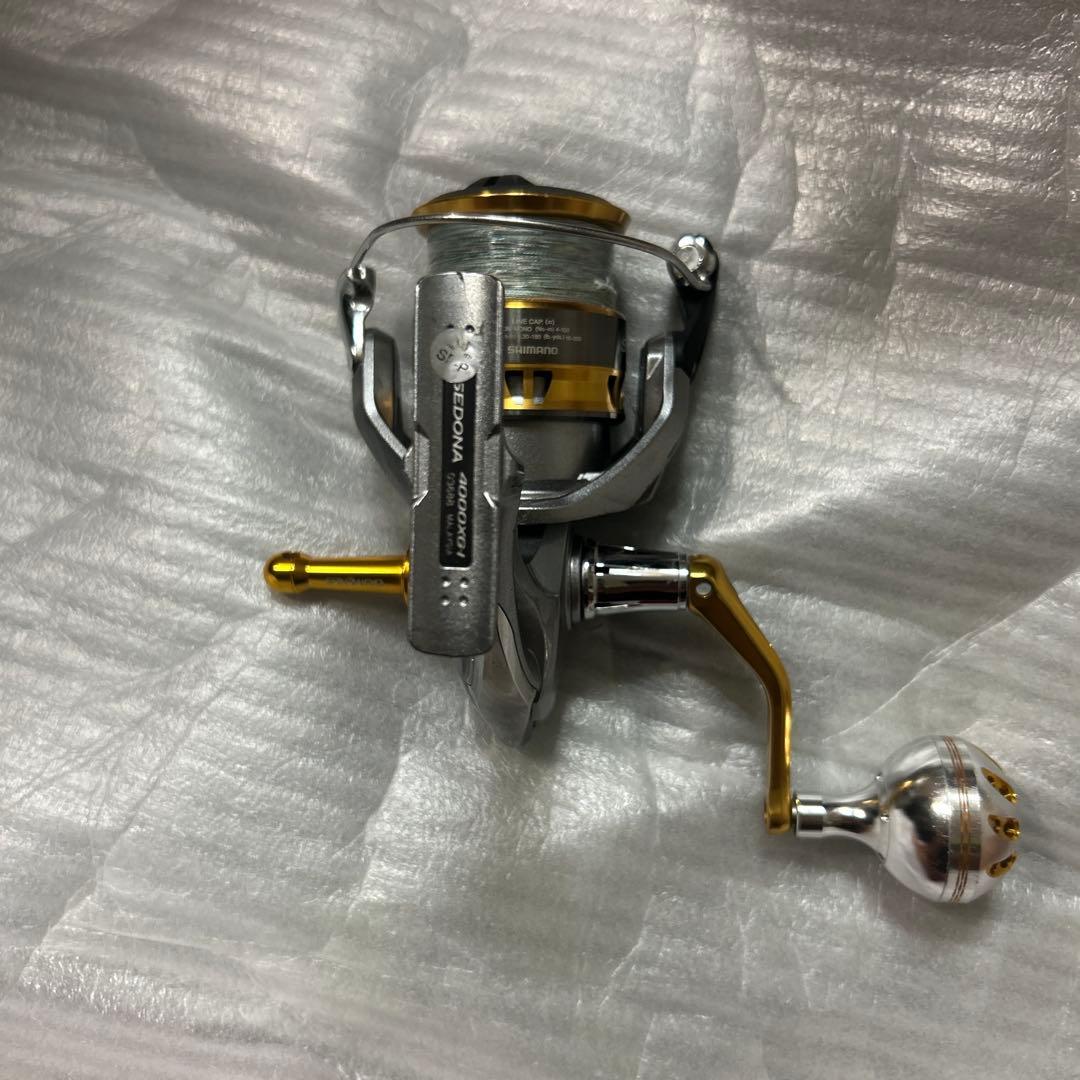 SEDONA 4000xg スピニングリール シルバー/ゴールド