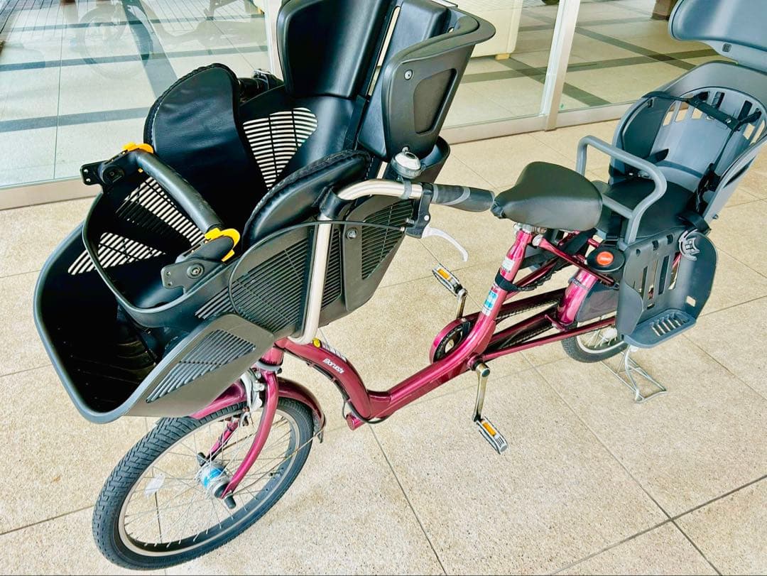 【千葉市・引き渡し】FRACKERS シュシュ チャイルドシート付き 自転車