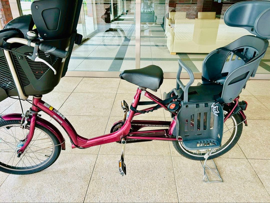 【千葉市・引き渡し】FRACKERS シュシュ チャイルドシート付き 自転車