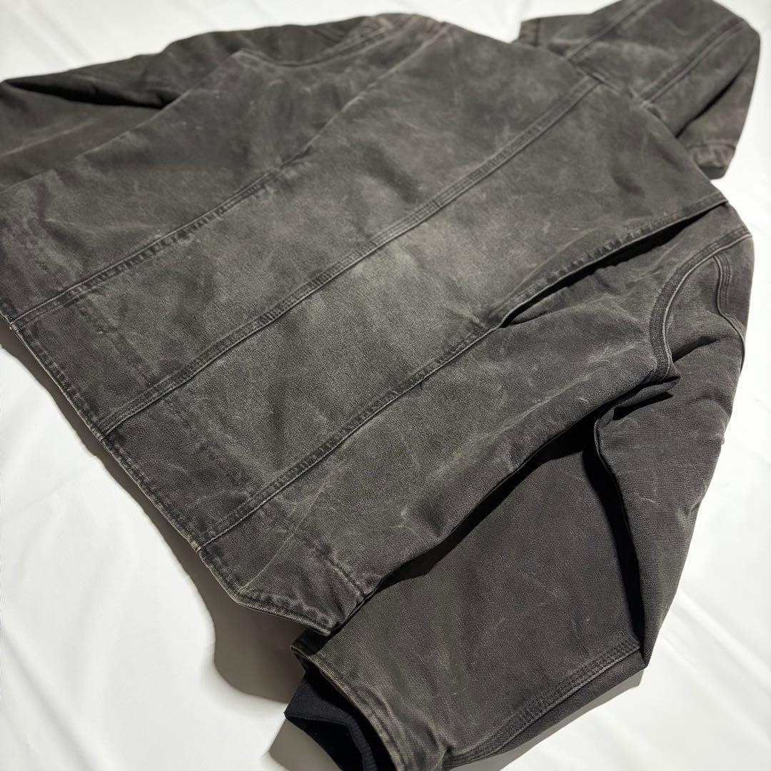[M] Carhartt J141 BLK アクティブジャケット フード　付き￼