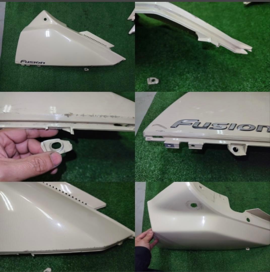 ホンダ フュージョン Ｘ MF02 純正 アッパー カウル７点セット ベージュ