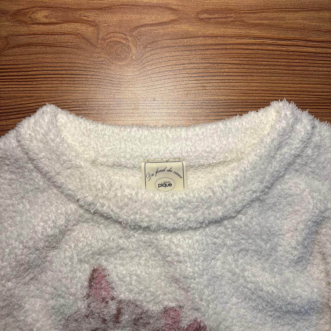 GELATO PIQUE 猫イラスト ルームウェアセット 上下セット