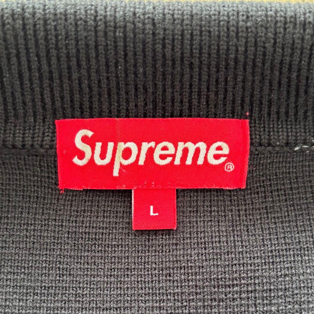 【希少】Supreme Beaded Applique Cardigan L