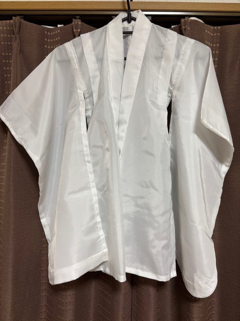 七五三　3歳女の子被布　くすみピンク　ホワイトぴんく白牡丹　ベロア　5点セット