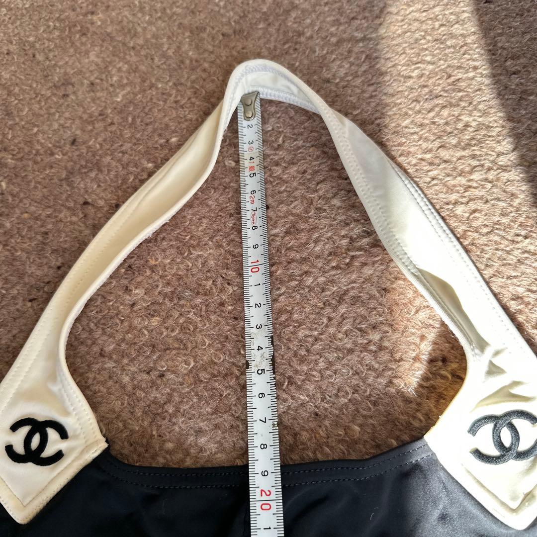 希少 ヴィンテージ CHANEL 未使用　ワンピース水着 40