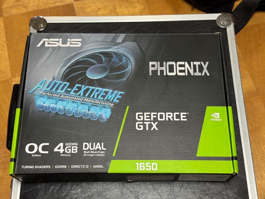 グラフィックボード・グラボ・ビデオカード ASUS PHOENIX GTX1650 4GB
