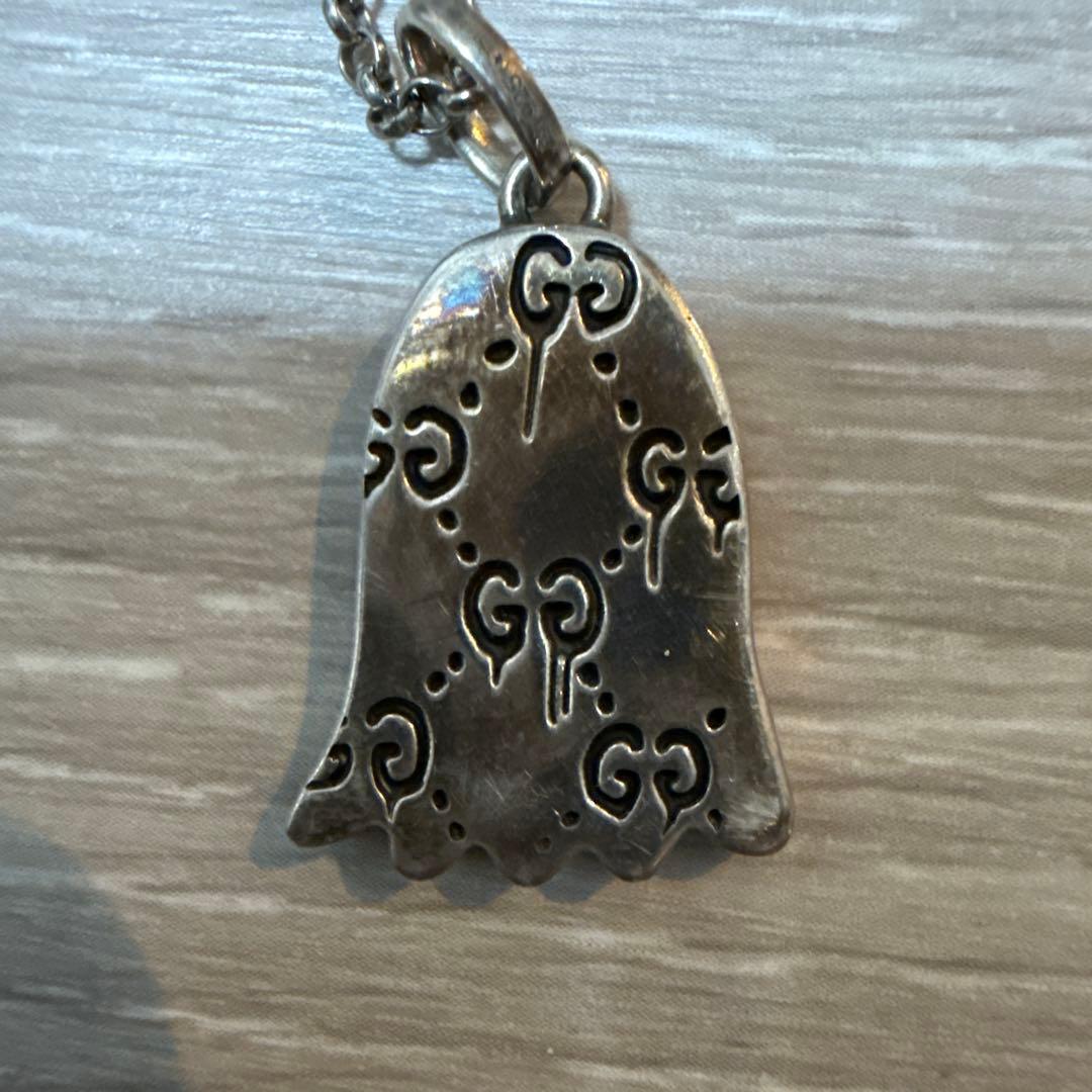 GUCCI Ghost スターリングシルバー ネックレス
