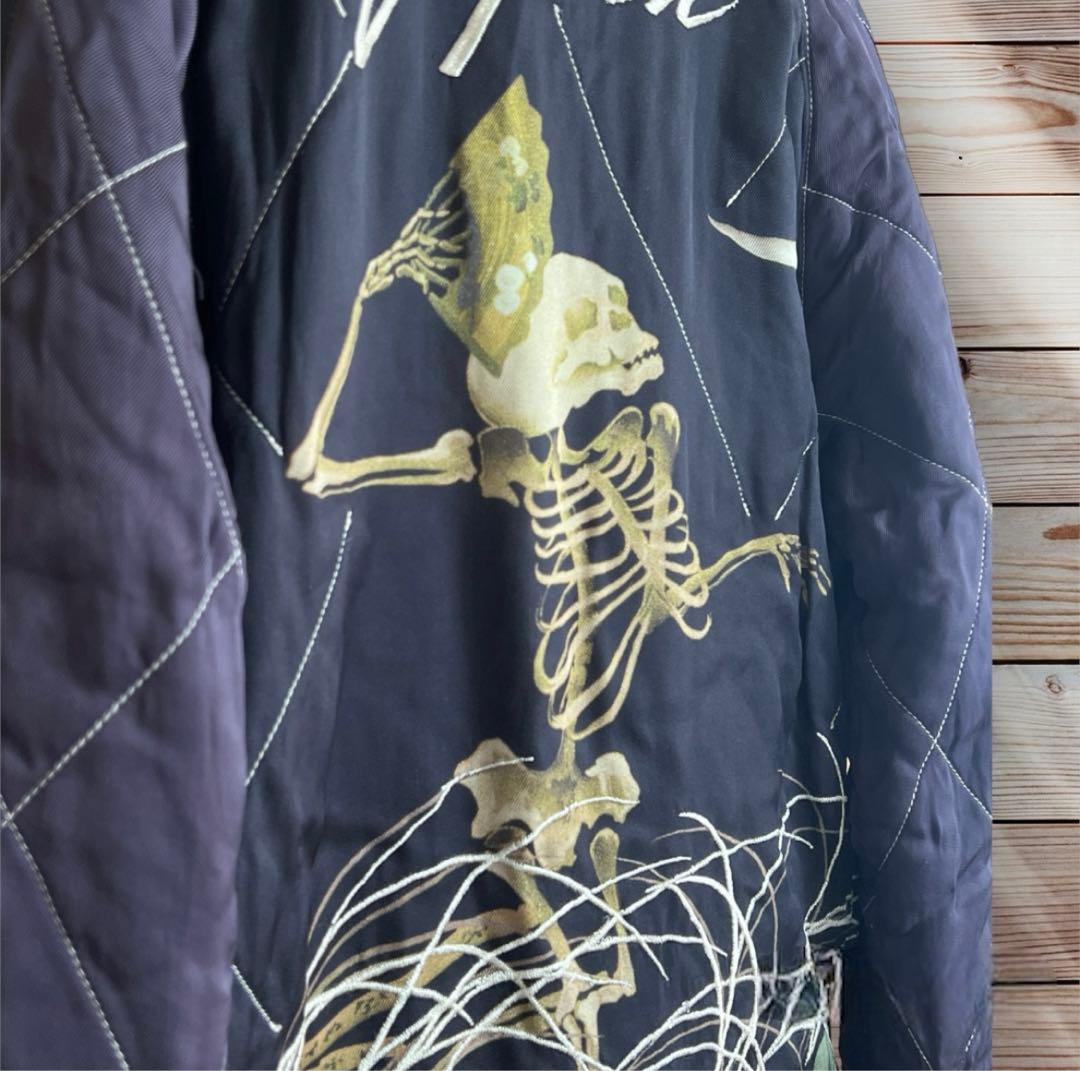 テーラー東洋 港商346rd BOMB SQ×SCULリバーシブルスカジャン