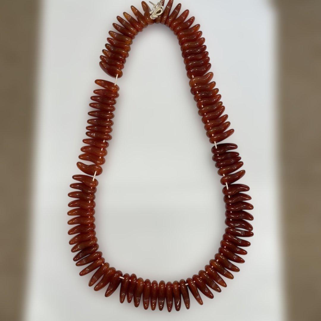 カーネリアン(赤めのう)勾玉　88個セット