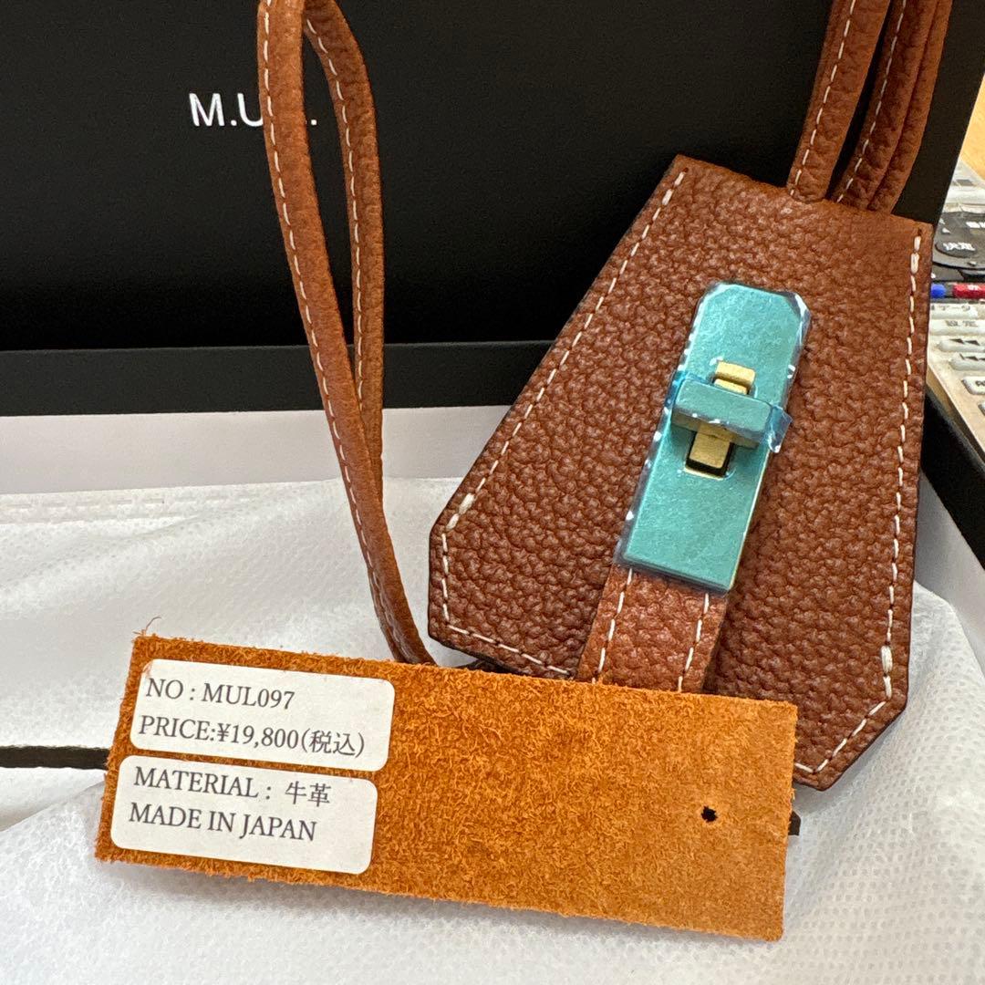 セブンフェアリー♡M.U.L. 牛革 キーホルダーネックレス