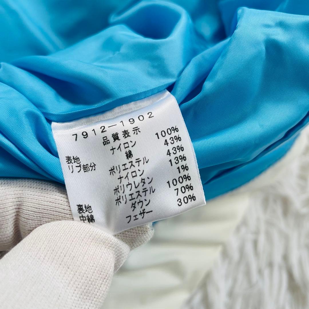 新品 未使用 カステルバジャック ダウンベスト ゴルフ ホワイト ワッペン 2