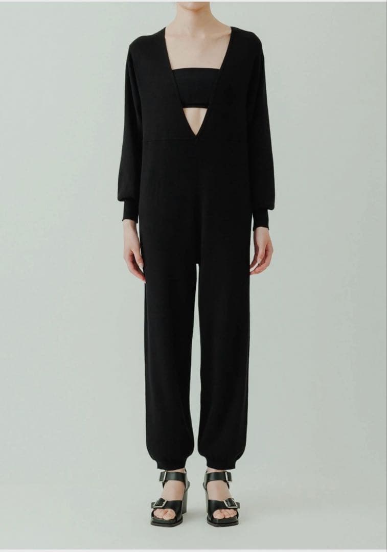 【yo BIOTOP】knit rompers ニットロンパース