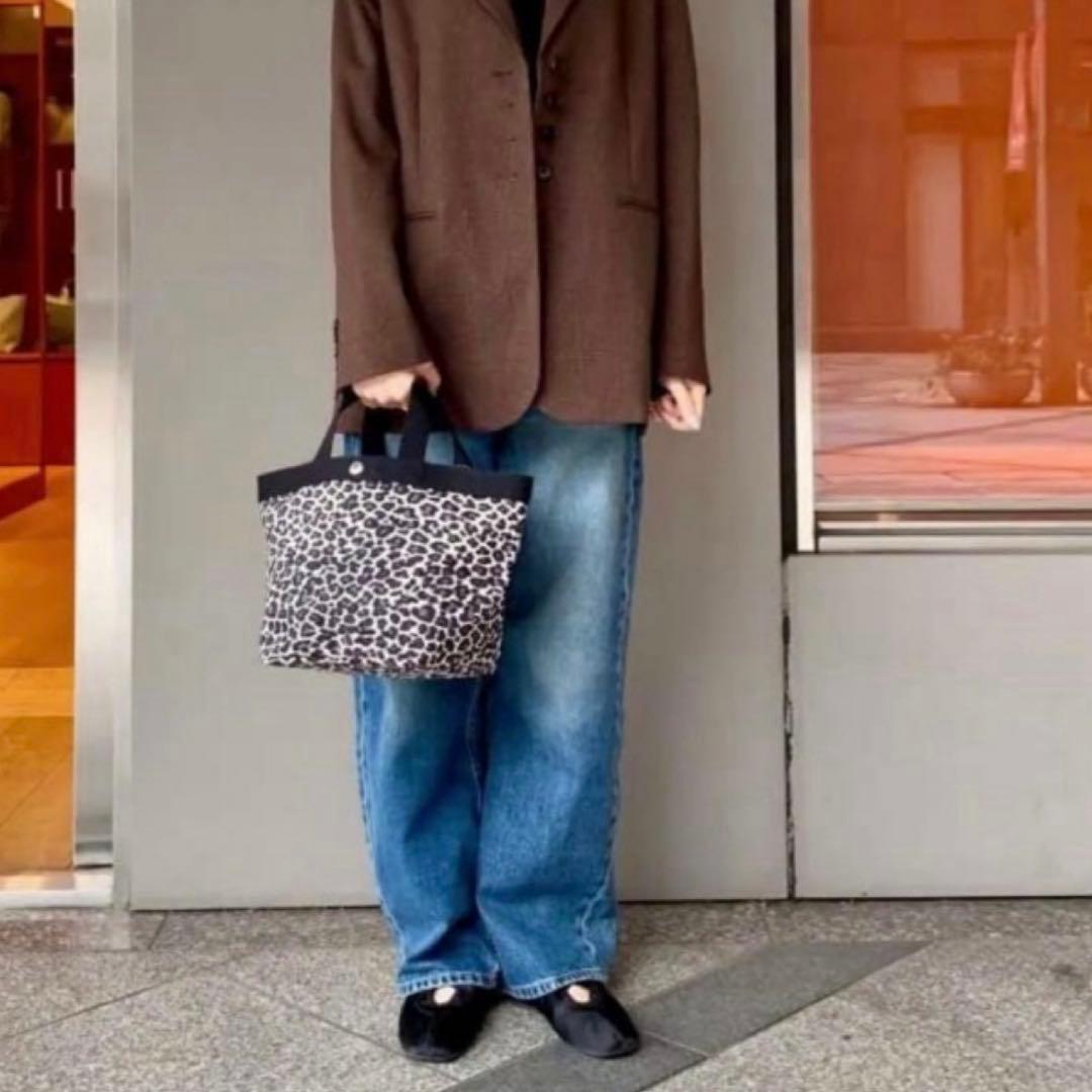 限定◉エルベシャプリエ◉707FN◉パンサーブラン×ノワール◉舟型トートM