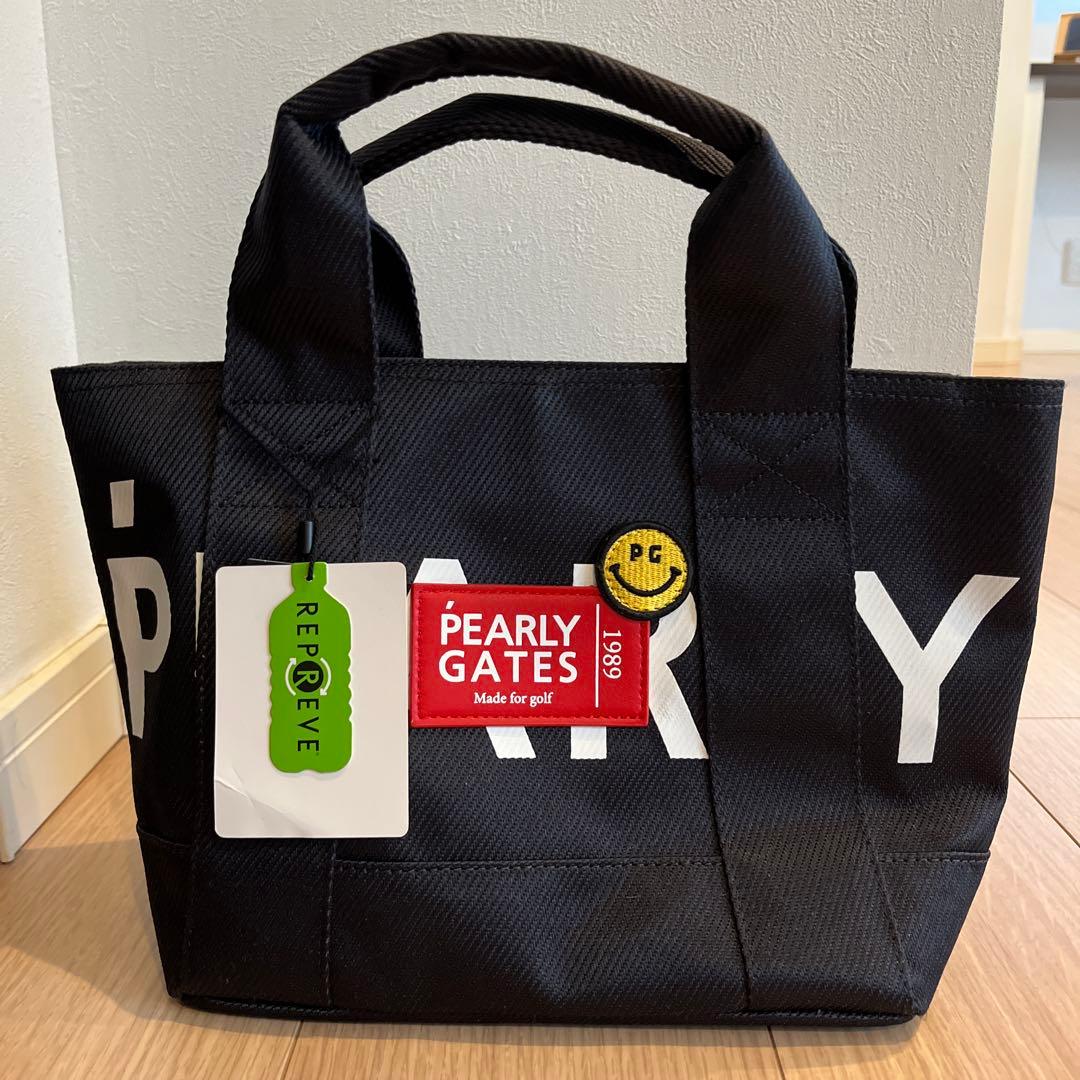 PEARLY GATES 黒 トートバッグ
