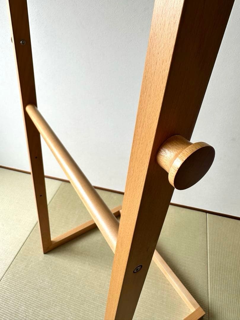 無印良品 ブナ材 こどもハンガーラック 木製ラック