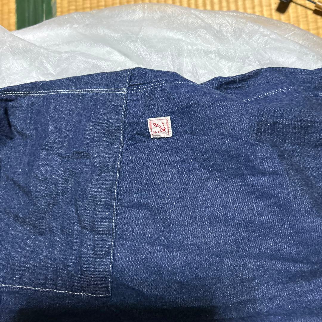 リラックスフィット ダークブルーパンツ快晴堂