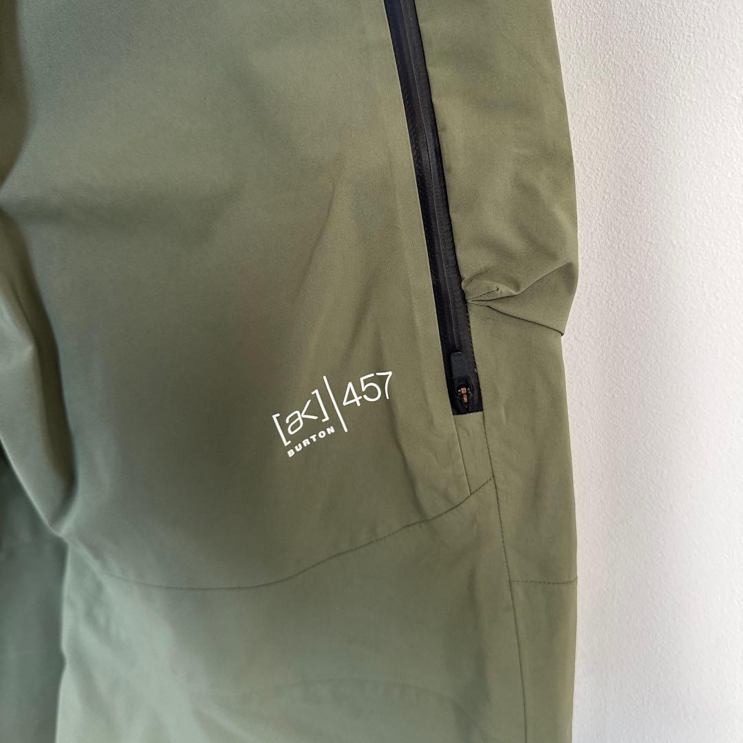 BURTON AK457 GORE-TEX プロ 3L BIB カーキ XL