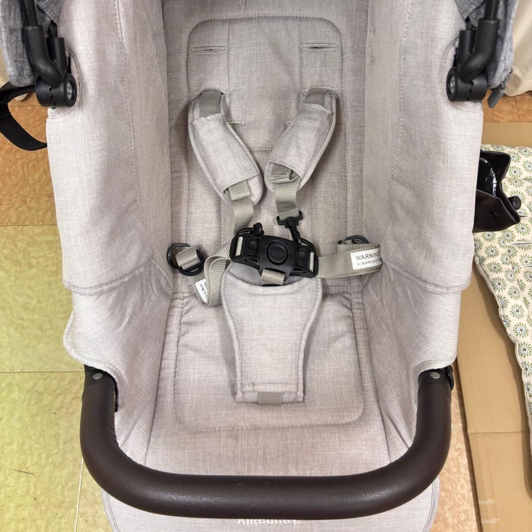 クリーニング済　☆綺麗☆　エアバギー　ココプレミア　フロムバース　アースグレー