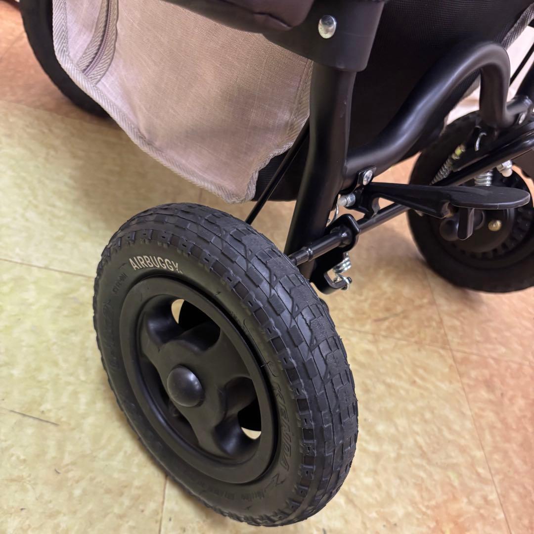 クリーニング済　☆綺麗☆　エアバギー　ココプレミア　フロムバース　アースグレー