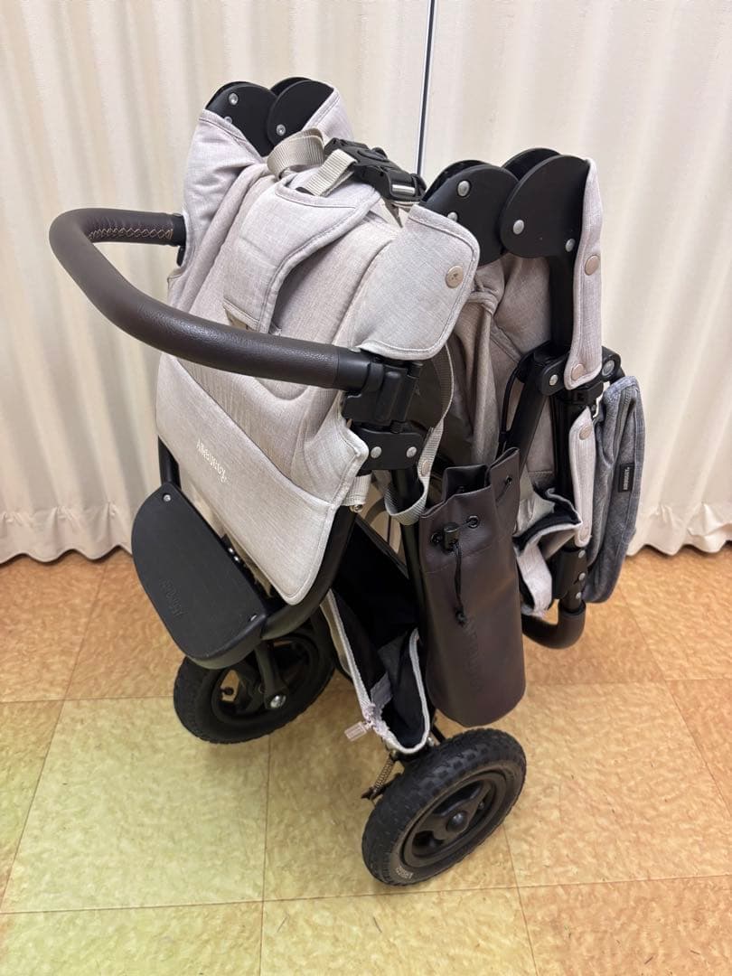 クリーニング済　☆綺麗☆　エアバギー　ココプレミア　フロムバース　アースグレー