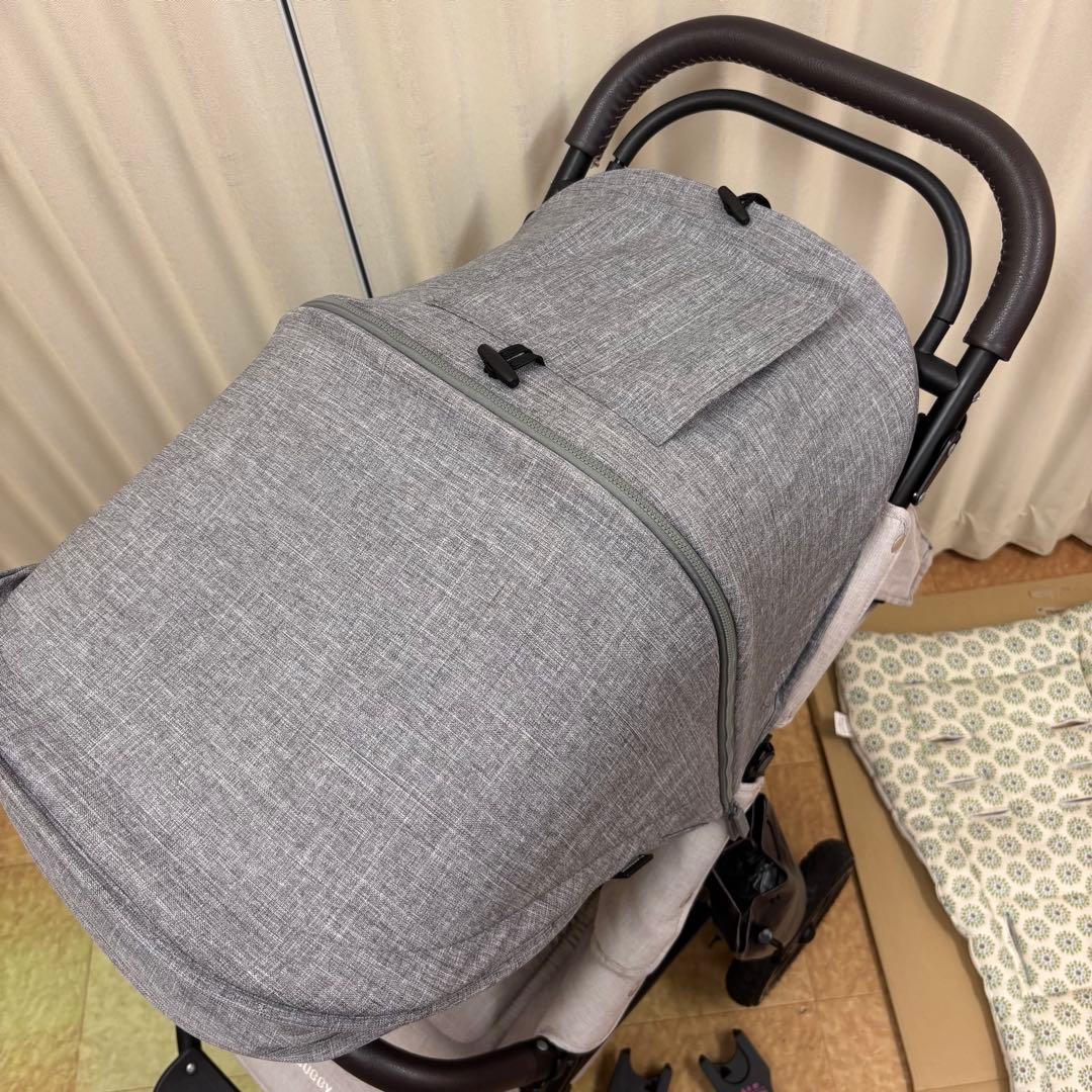 クリーニング済　☆綺麗☆　エアバギー　ココプレミア　フロムバース　アースグレー