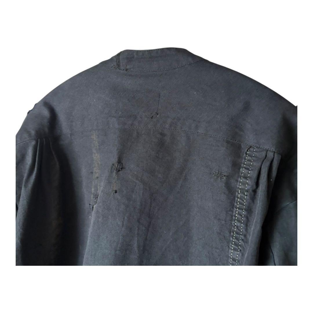 トップス GREG LAUREN Tent Zip Front Studio Shirt