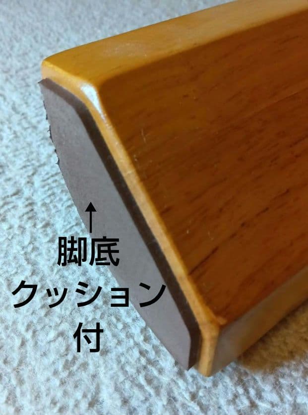 座卓120×75×高32cm折畳み　天然木ラッカー塗装ライトブラウン　使用2度