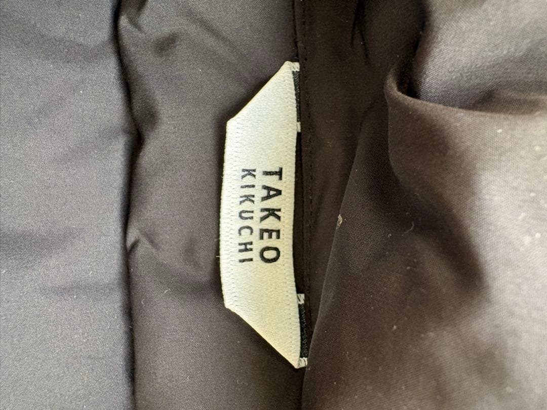 特価！TAKEO KIKUCHI フード付き中綿ジャケット グレー