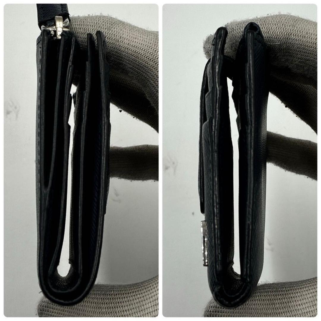 美品 付属品有 プラダ フラグメントケース ケース サフィアーノレザー