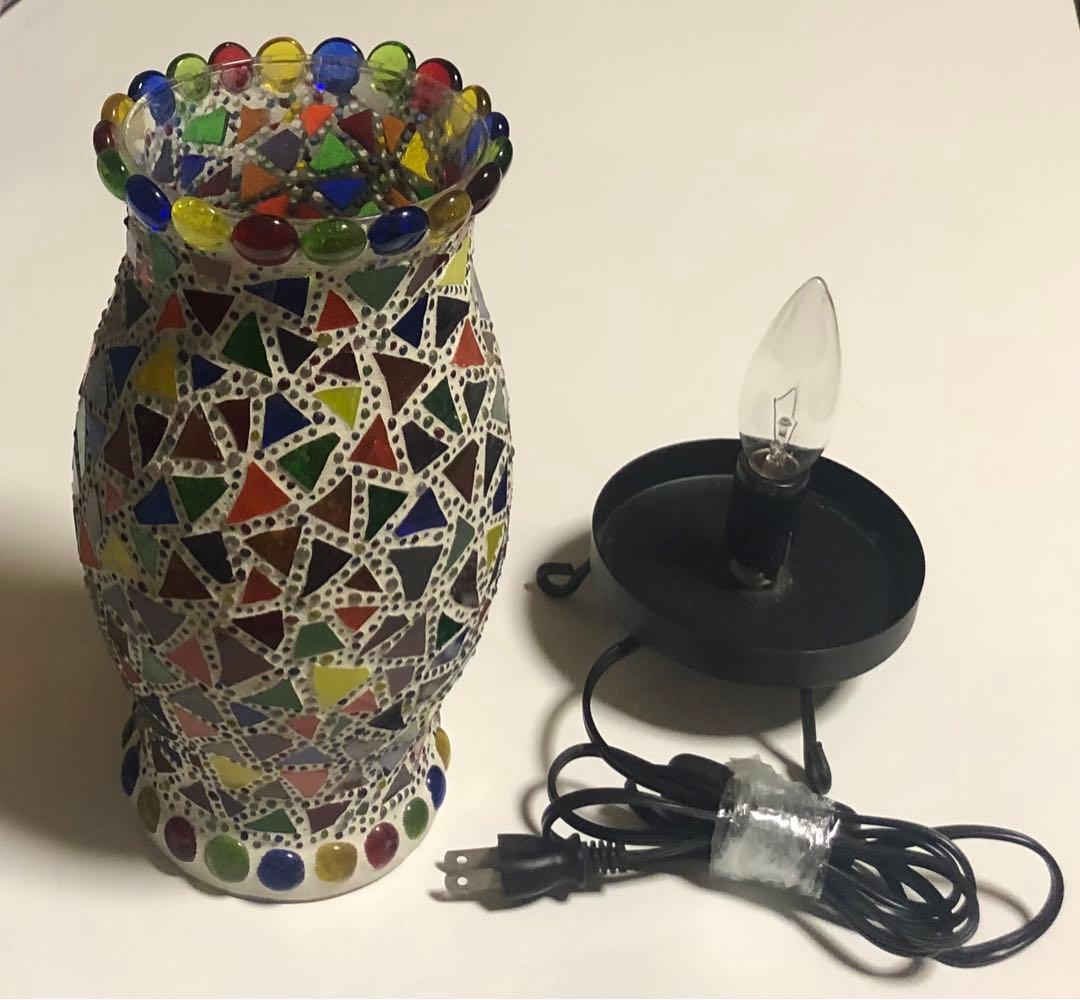 ⬛️ オシャレ！⬛️ キレイ！⬛️ ステンドグラス　スタンド　照明 ！！