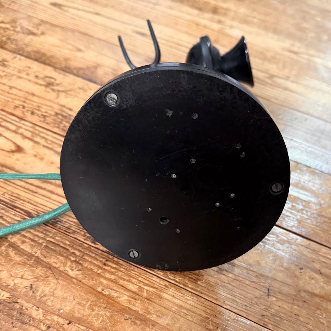 昭和 電話 黒電話 レトロ アールデコ 戦前 ビンテージ 古道具 アンティーク