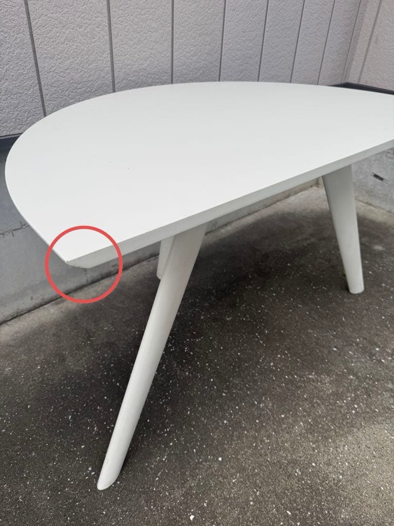 フランフラン　ダイニングテーブル　エルヴェダイニングテーブル