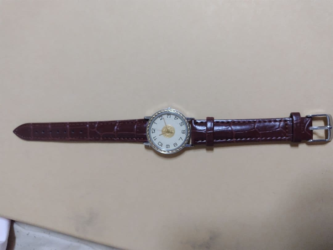 HERMES エルメス セリエ メンズ腕時計　本皮新品ベルト　要オーバーホール