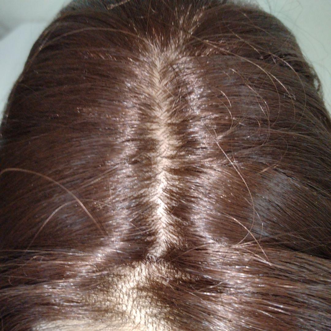 【LINEASTORIA 】天使のセンターパートロング医療用ロングフルウィッグM