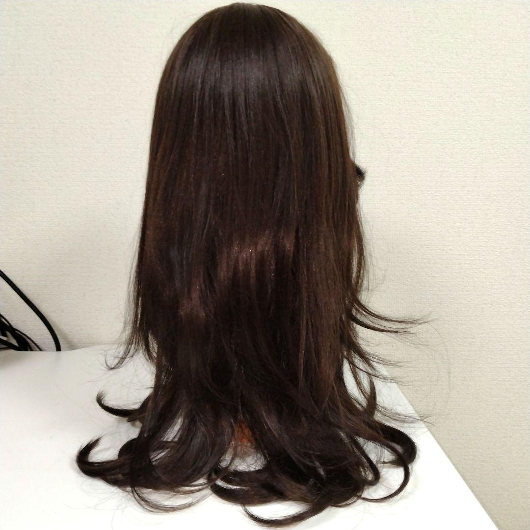 【LINEASTORIA 】天使のセンターパートロング医療用ロングフルウィッグM