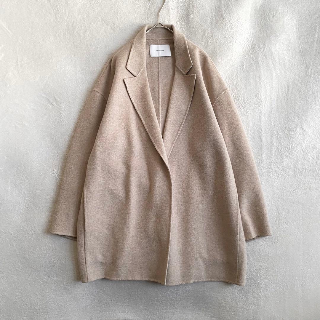 【定価5.1万✨】FRAMeWORK リバーショートコート　ダブルフェイス　冬