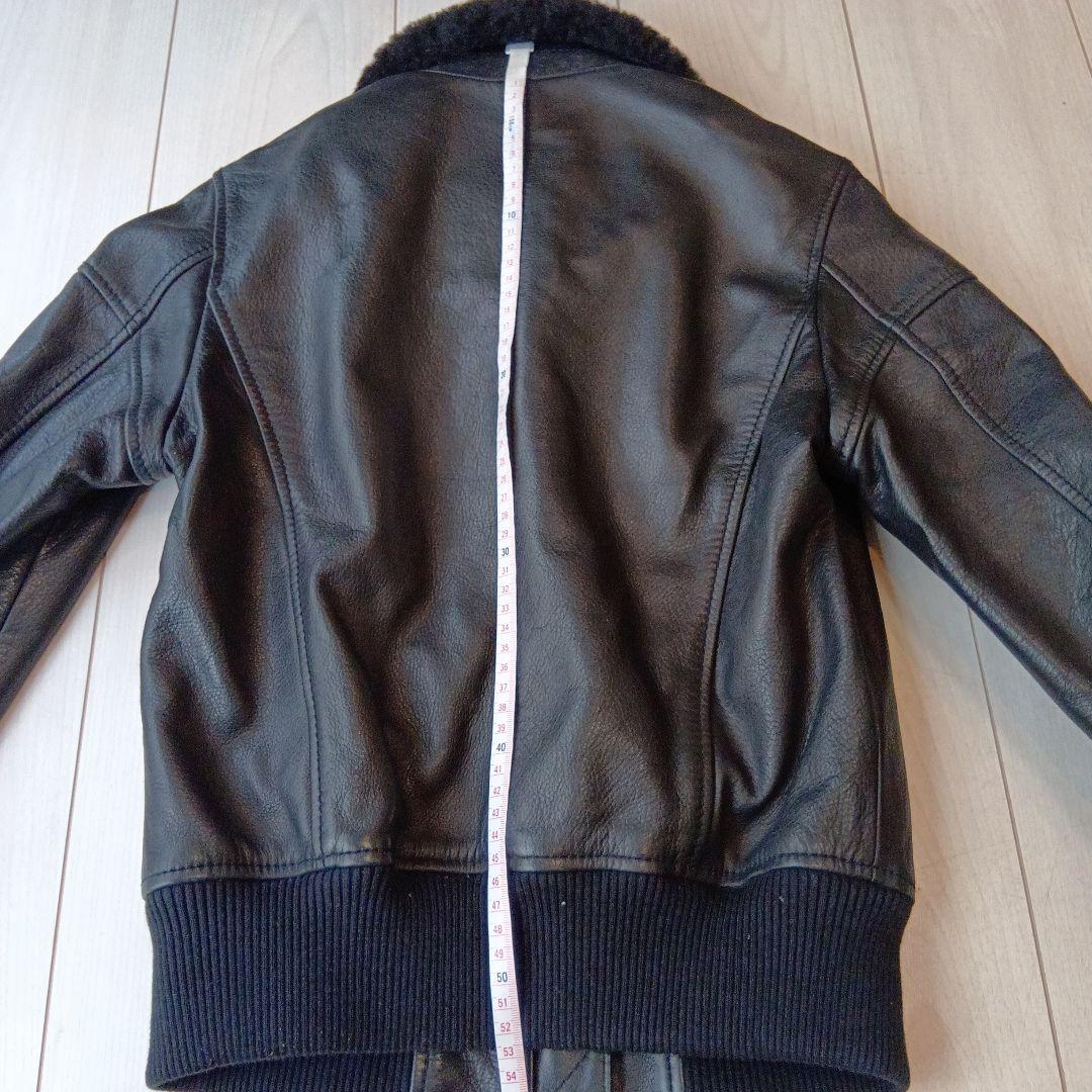 DIESEL ボンバージャケット ブラック レザー