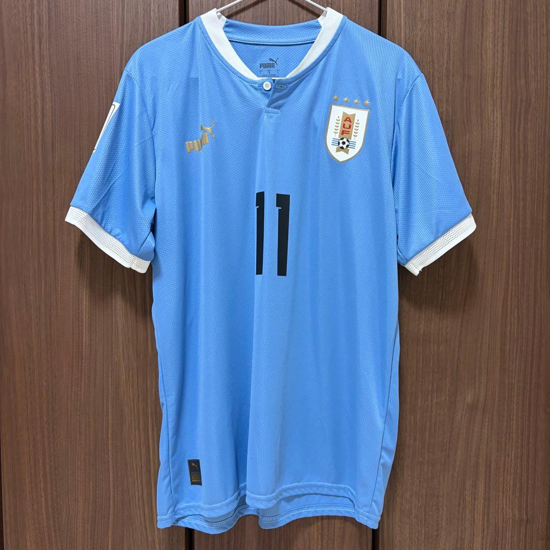 【正規品】ウルグアイ代表 2022 ホームユニフォーム　ダルウィン・ヌニェス