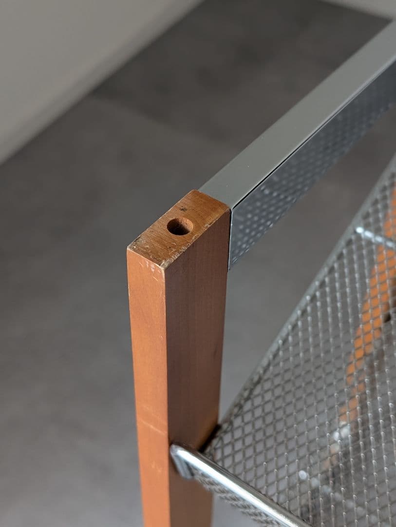 USED/エキスパンドメタル マガジンラック シューズラック インダストリアル