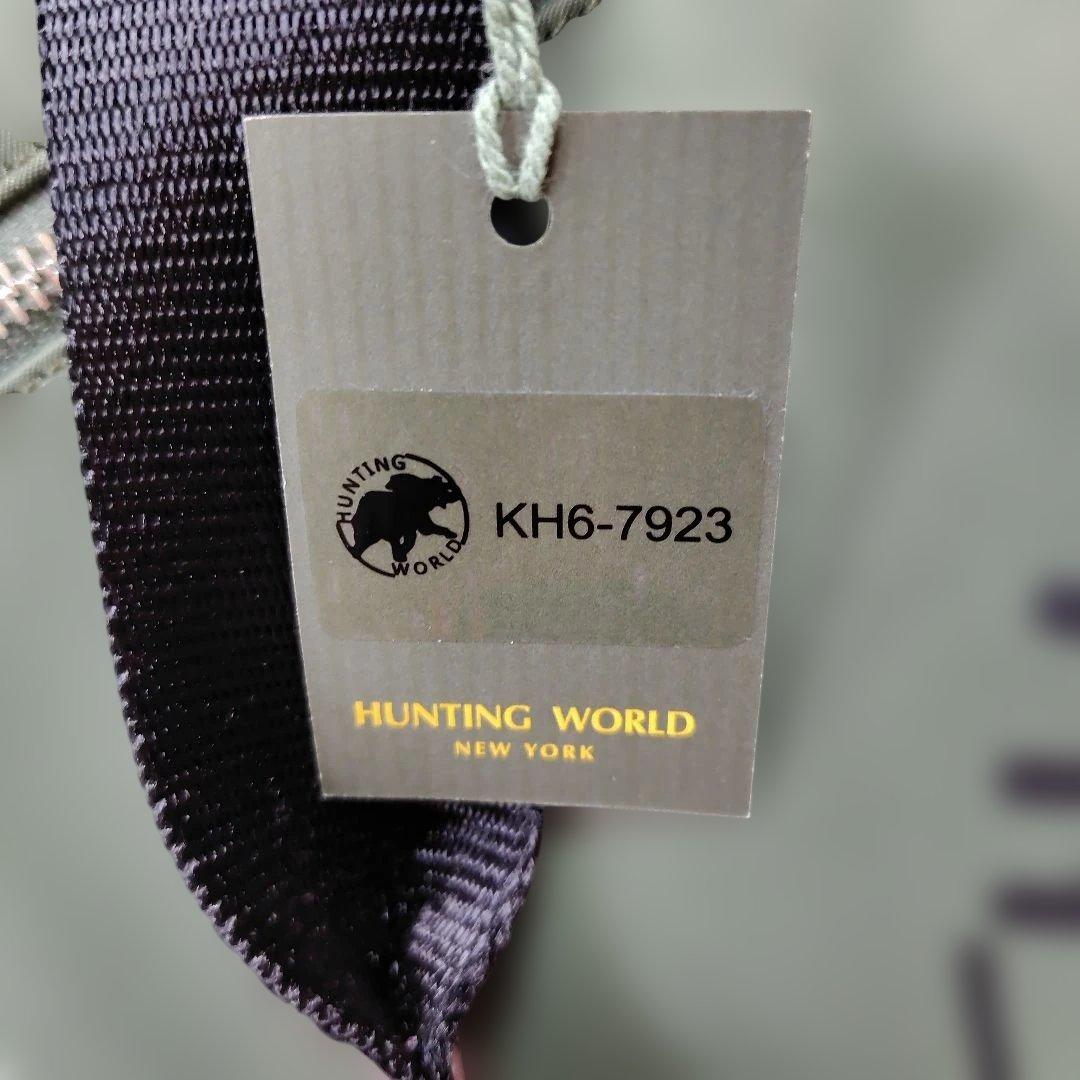 HUNTING WORLD オリーブグリーン トートバッグ