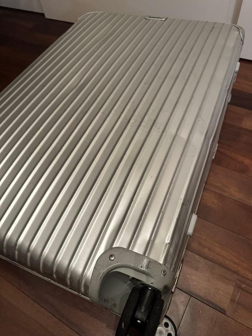 【最安値】RIMOWA 4輪 トパーズ 98L アルミ キャリーケース