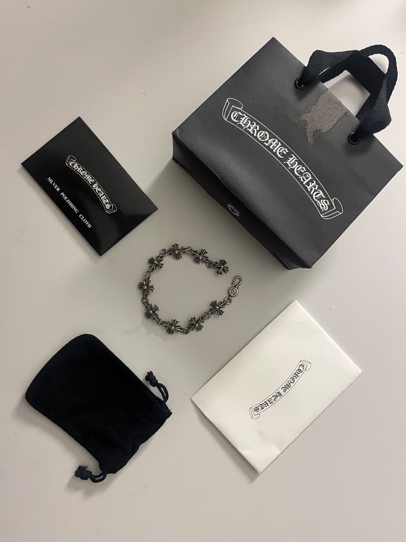 クロムハーツ カットアウトCHプラス ブレスレット