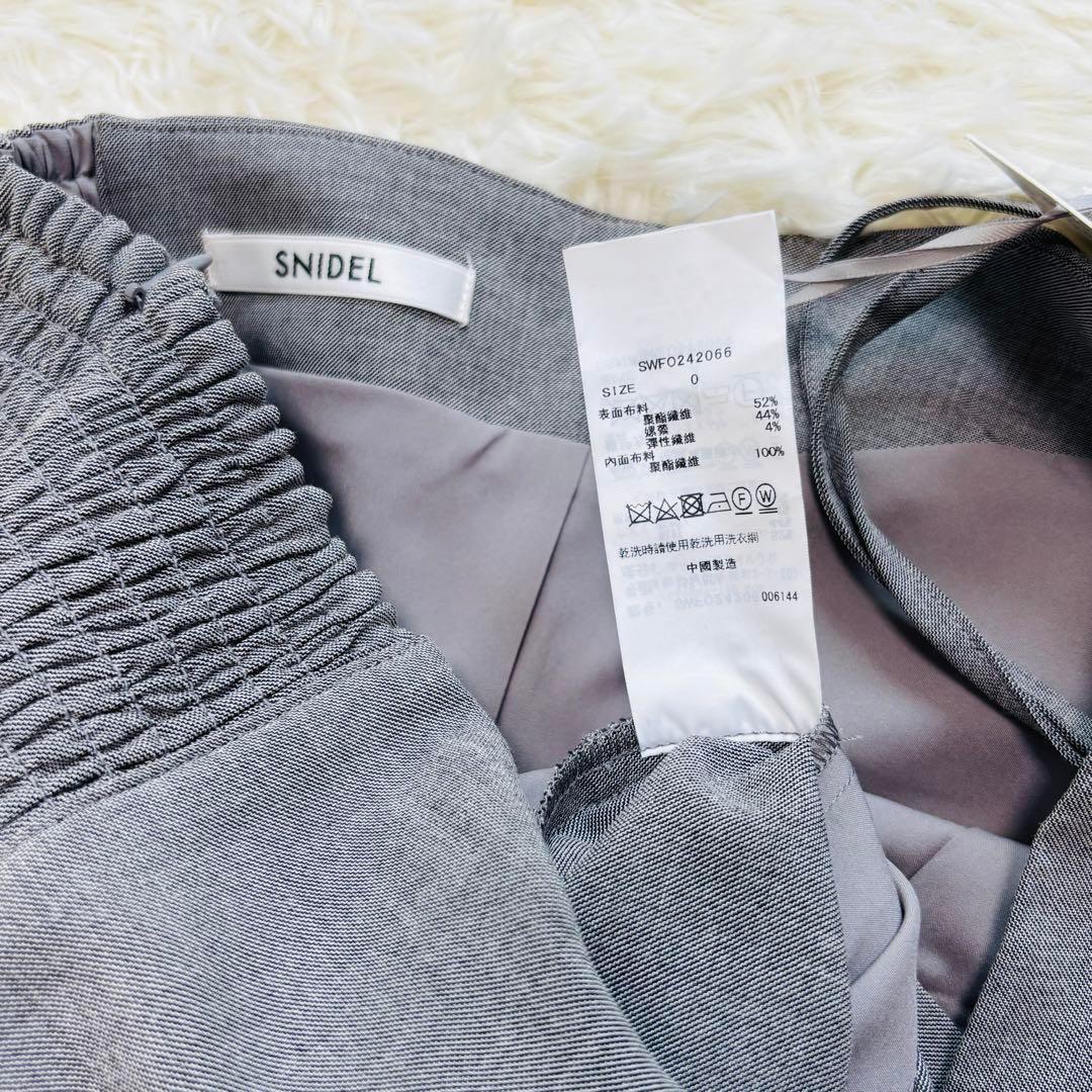 snidel スナイデル ベアオールインワン グレー サイズ0