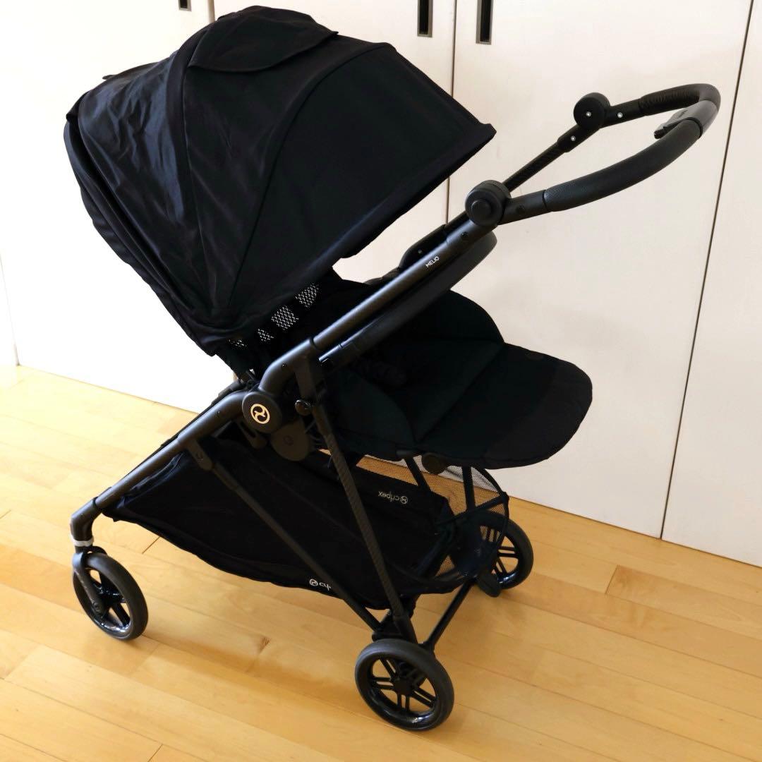 【美品】cybex サイベックス メリオカーボン ブラック ベビーカー