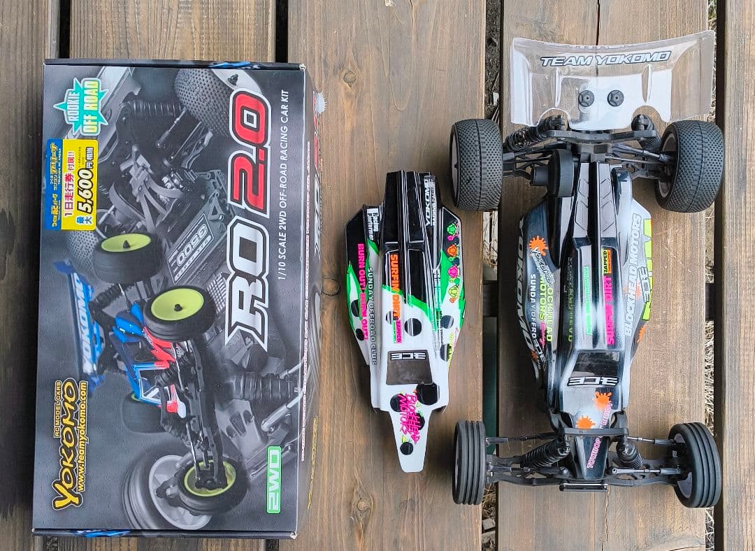 ヨコモ ルーキーオフロード2.0 タイヤホイール付き